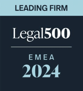 Legal 500 EMEA Leading Firm ranking for 2024