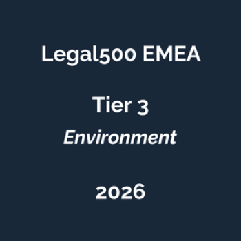 Legal 500 – EMEA – France – 2026 – Environment – Tier 3